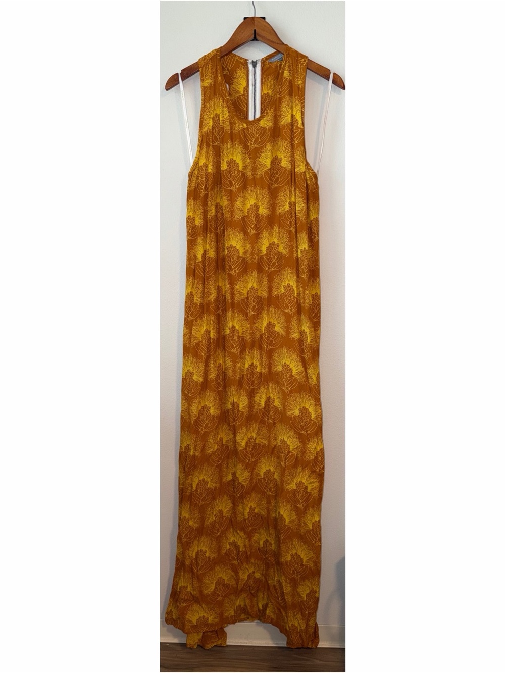 Manaola Vintage Botanical Maxi Dress